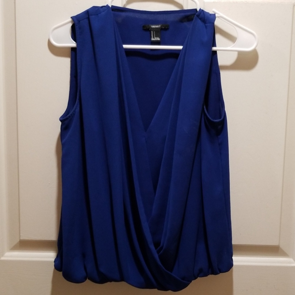 Royal Blue blouse